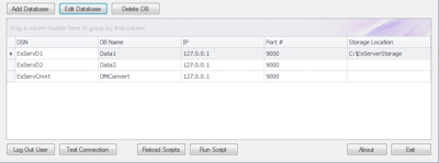 Exuma Server Connections